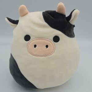 Original Squishmallows Kelly Toy Conner the Cow Plush Stuffed Animal 8"